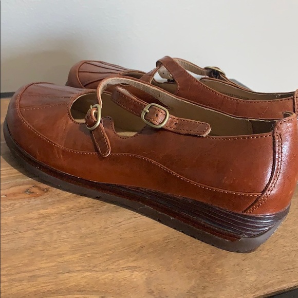 Dansko Shoes Dansko Mary Jane Double Buckle Brown Shoes Poshmark